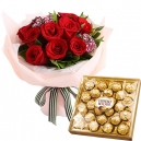 buy anniversary flowers with chocolates in manila city,